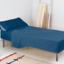 Bettlaken HappyFriday BASIC KIDS Marineblau 105 x 200 x 32 cm von HappyFriday, Bettlaken und Kissenbezüge - Ref: D1614660, Pr...