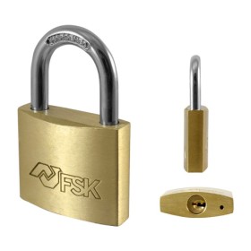 Key padlock Ferrestock 60 mm by Ferrestock, Keyed Padlocks - Ref: S6500948, Price: 12,26 €, Discount: %