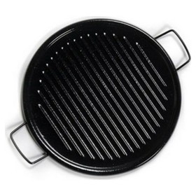 Barbecue Vaello Enamelled Steel Ø 46 cm Black by Vaello, Griddle Pans - Ref: S6501222, Price: 19,37 €, Discount: %