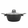 Cacerola Amercook Con Tapa Negro Aluminio (Ø 20 cm) de Amercook, Cacerolas - Ref: S6501245, Precio: 24,97 €, Descuento: %