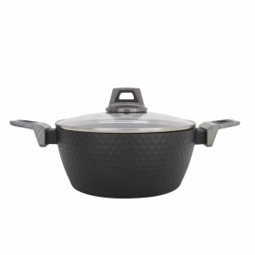 Casserole Amercook With lid Black Aluminium (Ø 20 cm) by Amercook, Casserole pans - Ref: S6501245, Price: 24,97 €, Discount: %