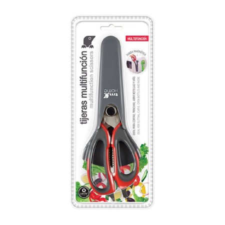 Scissors TM Home Red Stainless steel by TM Home, Kitchen Scissors - Ref: S6501414, Price: 7,50 €, Discount: %