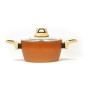 Casserole with lid Amercook Terracotta (Ø 24 cm) by Amercook, Casserole pans - Ref: S6501459, Price: 33,53 €, Discount: %