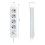 Multipresa con 4 Prese con Interruttore TM Electron 250 V di TM Electron, Prese CEE - Rif: S6501570, Prezzo: 8,80 €, Sconto: %