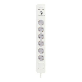 Extensão com 6 Tomadas com Interruptor TM Electron 250 V | Tienda24 - Global Online Shop Tienda24.eu