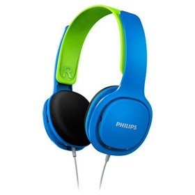 Casque audio Philips (3.5 mm) Bleu Pour les garçons Avec câble de Philips, Écouteurs et accessoires - Réf : S6501744, Prix : ...