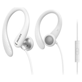 Auriculares desportivos Philips Branco de Philips, Auriculares e acessórios - Ref: S6501765, Preço: 11,50 €, Desconto: %