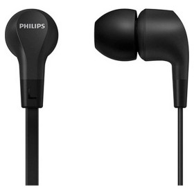 Headphones Philips Black Silicone by Philips, Headphones and accessories - Ref: S6501766, Price: 8,49 €, Discount: %