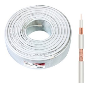 Cable Coaxial Antena TV NIMO 100 m de NIMO, Equipos por satélite - Ref: S6501834, Precio: 25,77 €, Descuento: %