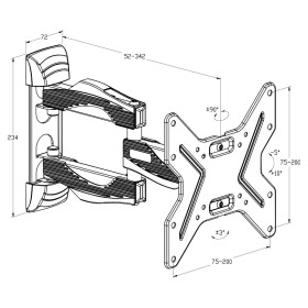 Organizador de Sartenes Metaltex Canyon Metal (23 x 27 x 23 cm)