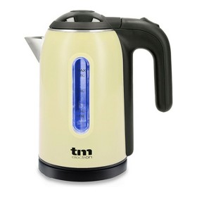 Electric Kettle with LED Light TM Electron Stainless steel Cream by TM Electron, Electric Kettles - Ref: S6502235, Price: 17,...