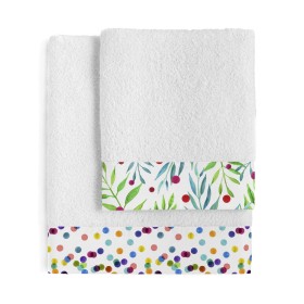 Towel set HappyFriday Confetti Multicolour 2 Pieces by HappyFriday, Towels - Ref: D1614774, Price: 29,55 €, Discount: %