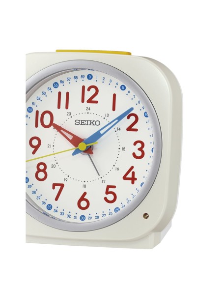 Alarm Clock Seiko QHE200W | Tienda24 Tienda24.eu