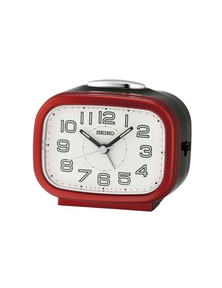 Alarm Clock Seiko QHK060R Red | Tienda24 Tienda24.eu