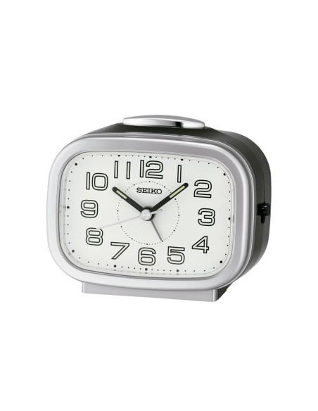 Pendule Réveil Seiko QHK060S Argenté | Tienda24 Tienda24.eu