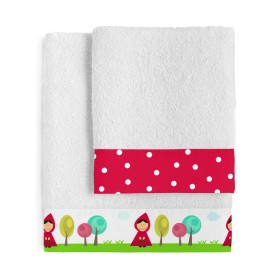 Towel set HappyFriday Mr Fox Grandma Multicolour 2 Pieces by HappyFriday, Towels - Ref: D1614777, Price: 59,14 €, Discount: %