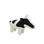 Jouet Peluche Crochetts AMIGURUMIS MAXI Blanc Noir Vache 110 x 73 x 45 cm de Crochetts, Animaux et personnages - Réf : D16154...