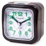 Reloj-Despertador Analógico Timemark Negro Silencioso con sonido Modo noche (7.5 x 8 x 4.5 cm) de Timemark, Despertadores - R...