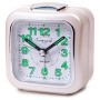 Orologio-Sveglia Analogico Timemark Bianco Silenzioso con suono Modalità notte (7.5 x 8 x 4.5 cm) di Timemark, Sveglie - Rif:...