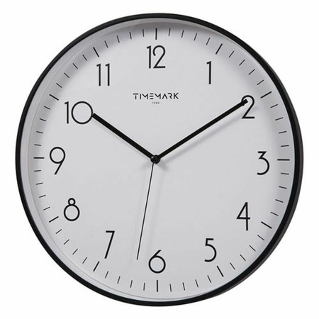 Wall Clock Timemark Black (30 x 30 cm) by Timemark, Wall Clocks - Ref: S6502863, Price: 11,41 €, Discount: %