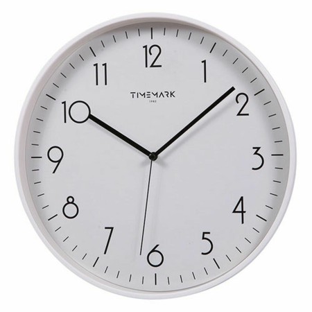 Wall Clock Timemark White (30 x 30 cm) by Timemark, Wall Clocks - Ref: S6502864, Price: 11,41 €, Discount: %