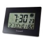 Relógio de Parede com Termómetro Timemark Preto (24 x 17 x 2 cm) de Timemark, Relógios de parede - Ref: S6502865, Preço: 17,8...