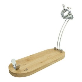 Jamonero Plegable Bambú (48 x 18,5 cm) de TM Home, Jamoneros - Ref: S6502944, Precio: 27,25 €, Descuento: %