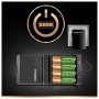 Cargador + Pilas Recargables DURACELL CEF27 2 x AA + 2 x AAA 1700 mAh 750 mAh (1 unidad) de DURACELL, Packs de pilas y cargad...