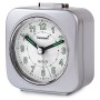 Relógio-despertador analógico Timemark Prateado Silencioso com som Modo noturno de Timemark, Despertadores - Ref: S6503179, P...