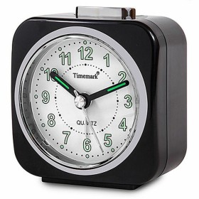 Horloge de table DKD Home Decor Verre Argenté Fer (19 x 7,5 x 25 cm) | Tienda24 - Global Online Shop Tienda24.eu