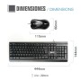 clavier et souris iggual IGG317617 de iggual, Ensembles Clavier et Souris - Réf : S6503491, Prix : 9,92 €, Remise : %