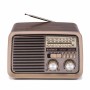 Rádio Portátil Bluetooth Kooltech CPR POP Vintage Castanho de Kooltech, Raios - Ref: S6503729, Preço: 23,15 €, Desconto: %