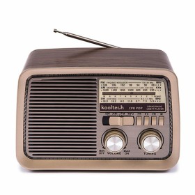 Portable Bluetooth Radio Kooltech CPR POP Vintage Brown by Kooltech, Radios - Ref: S6503729, Price: 23,15 €, Discount: %