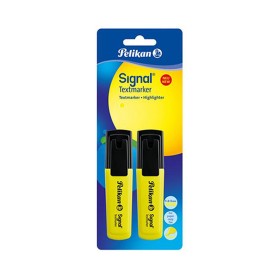 Evidenziatore Pelikan Fluorescente Giallo (2 Unità) di Pelikan, Evidenziatori - Rif: S6503775, Prezzo: 1,08 €, Sconto: %