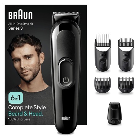 Máquina de Barbear Manual Braun Series 3 MGK3420 de Braun, Homem - Ref: S6504131, Preço: 34,16 €, Desconto: %