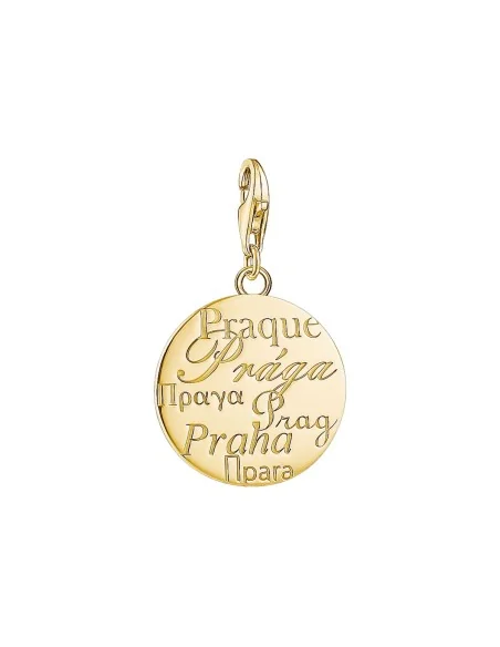 Miçangas femininas Thomas Sabo IC12363-413-39 Dourado 2 cm | Tienda24 Tienda24.eu