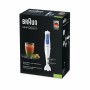 Liquidificadora Braun MQ 3000 Smoothie Branco Branco/Azul 700 W de Braun, Batedeiras de mão e taça - Ref: S6504718, Preço: 43...