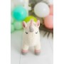 Peluche Crochetts AMIGURUMIS MINI Bianco Grigio Unicorno 46 x 36 x 16 cm di Crochetts, Animali e pupazzi - Rif: D1615441, Pre...