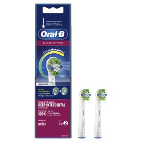 Testina di Ricambio Oral-B Floss Action Bianco 2 Unità di Oral-B, Spazzolini da denti elettrici e accessori - Rif: S6504749, ...