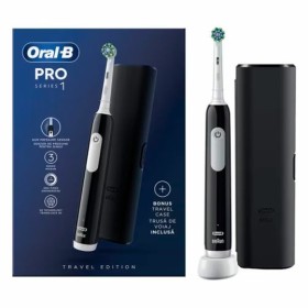 Brosse à dents électrique Oral-B Pro 1 Noir de Oral-B, Brosses à dents électriques et accessoires - Réf : S6504753, Prix : 42...