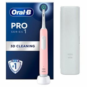 Brosse à dents électrique Oral-B Pro 1 Rose de Oral-B, Brosses à dents électriques et accessoires - Réf : S6504754, Prix : 44...