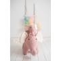 Peluche Crochetts AMIGURUMIS PACK Branco Elefante 48 x 26 x 23 cm 90 x 35 x 48 cm 2 Peças de Crochetts, Animais e figuras - R...