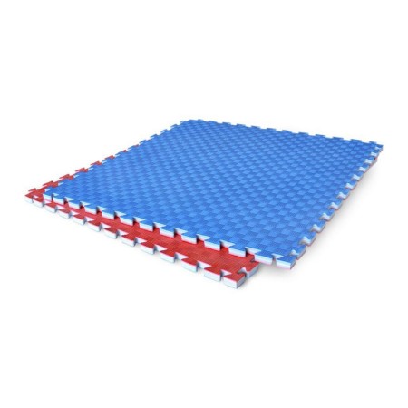 Tapis AFW Rouge Bleu (100 x 100 x 2,6 cm) de AFW, Tapis de sol - Réf : S6900151, Prix : 19,28 €, Remise : %