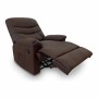 Poltrona Relax Massaggiante Astan Hogar Manuale Cioccolato Ecopelle di Astan Hogar, Sedie - Rif: S7000009, Prezzo: 329,00 €, ...