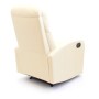 Sillón Reclinable Astan Hogar Relax Manual Crema Piel Sintética de Astan Hogar, Sillas - Ref: S7000016, Precio: 199,00 €, Des...