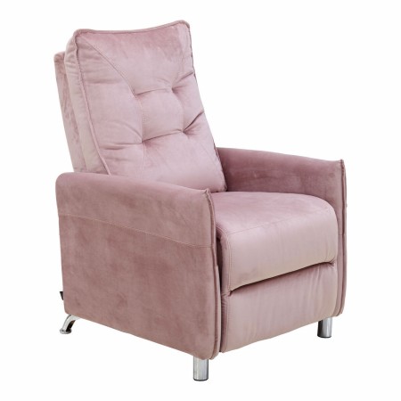 Fauteuil Inclinable Astan Hogar Relax Manuel Rose Velours de Astan Hogar, Chaises - Réf : S7000025, Prix : 285,00 €, Remise : %