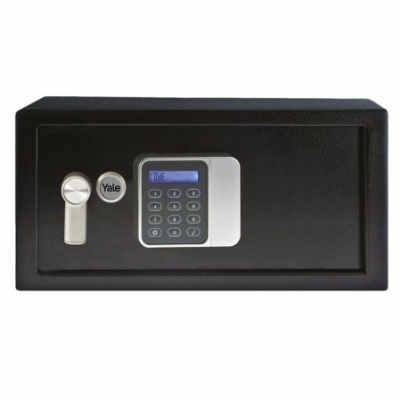 Safe Box with Electronic Lock Yale Black 24 L 20 x 43 x 35 cm Steel by Yale, Cabinet Safes - Ref: S71000012, Price: 102,55 €,...