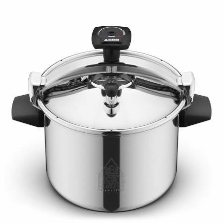 Marmites Express SEB Cocotte Minute Acier inoxydable 9 L Argenté de SEB, Autocuiseurs - Réf : S71000087, Prix : 157,41 €, Rem...