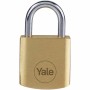 Candado de llave Yale Acero Rectangular Dorado (4 Unidades) de Yale, Candados de llave - Ref: S71000116, Precio: 29,16 €, Des...