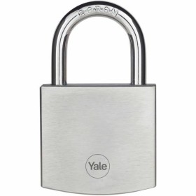 Cadeado com chave Yale Retangular Prateado de Yale, Cadeados com chave - Ref: S71000122, Preço: 37,45 €, Desconto: %